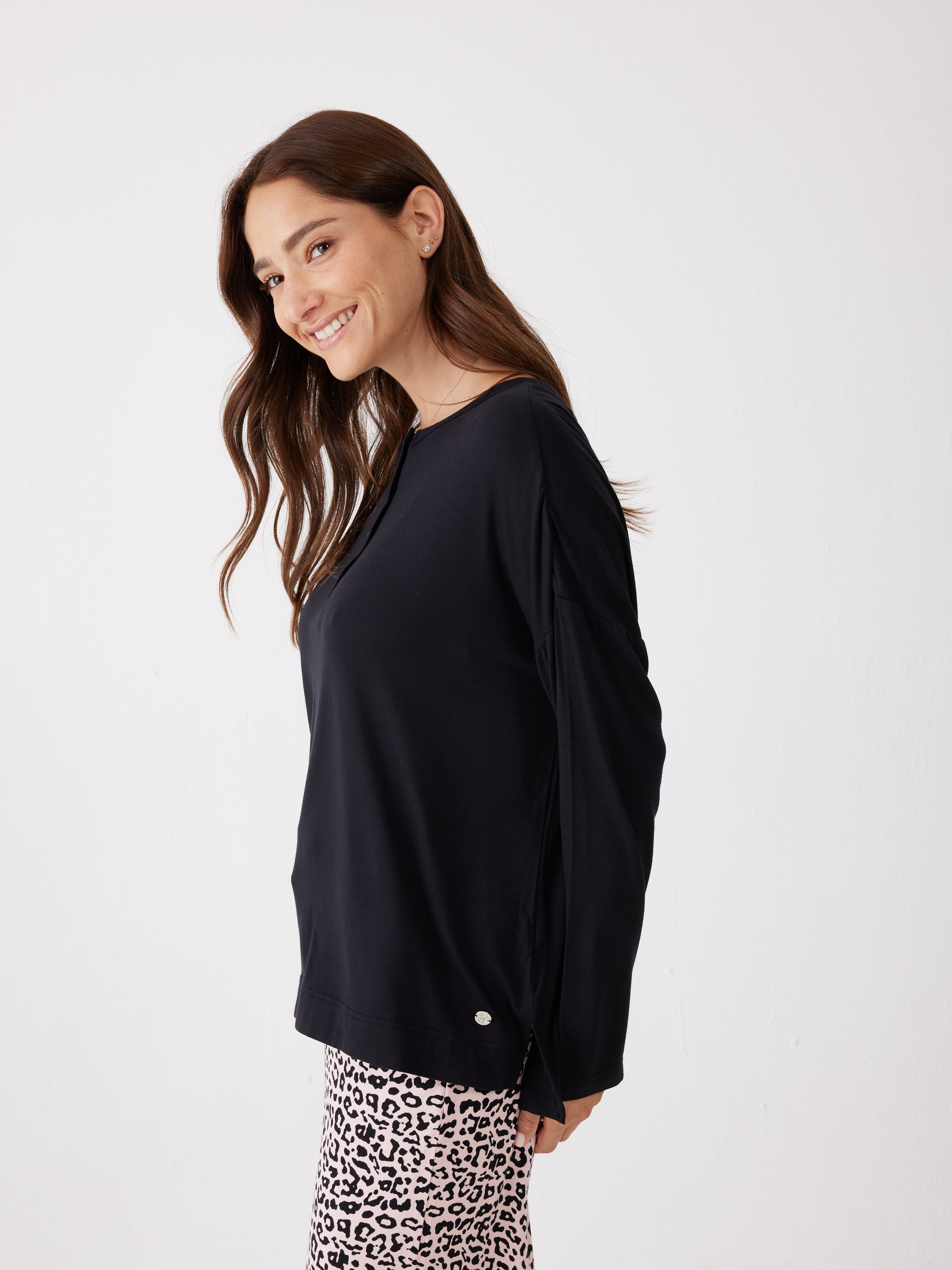 פיג'מה מנומרת ויסקוזה - ורוד