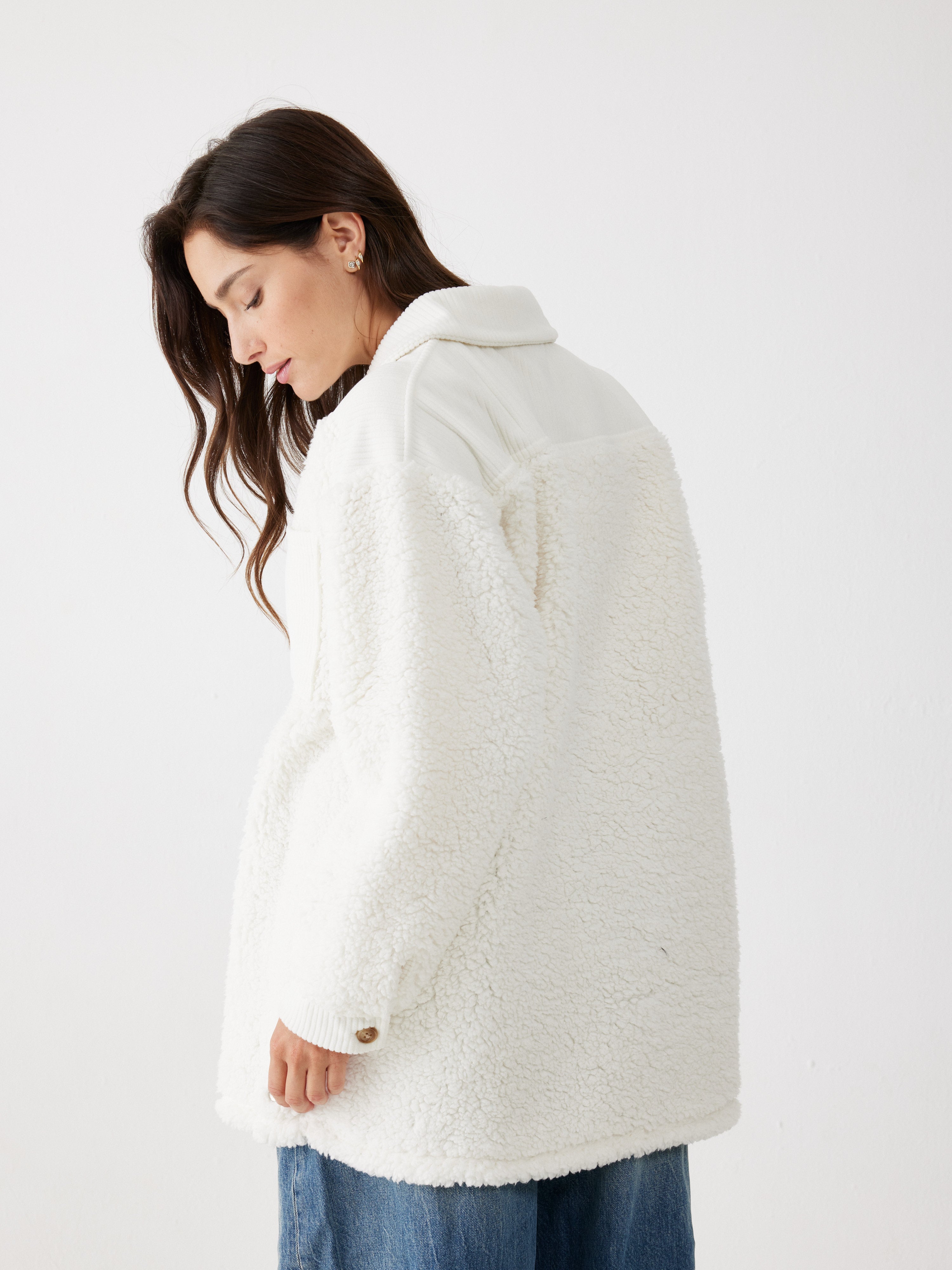 ג'קט פלאפי - שמנת