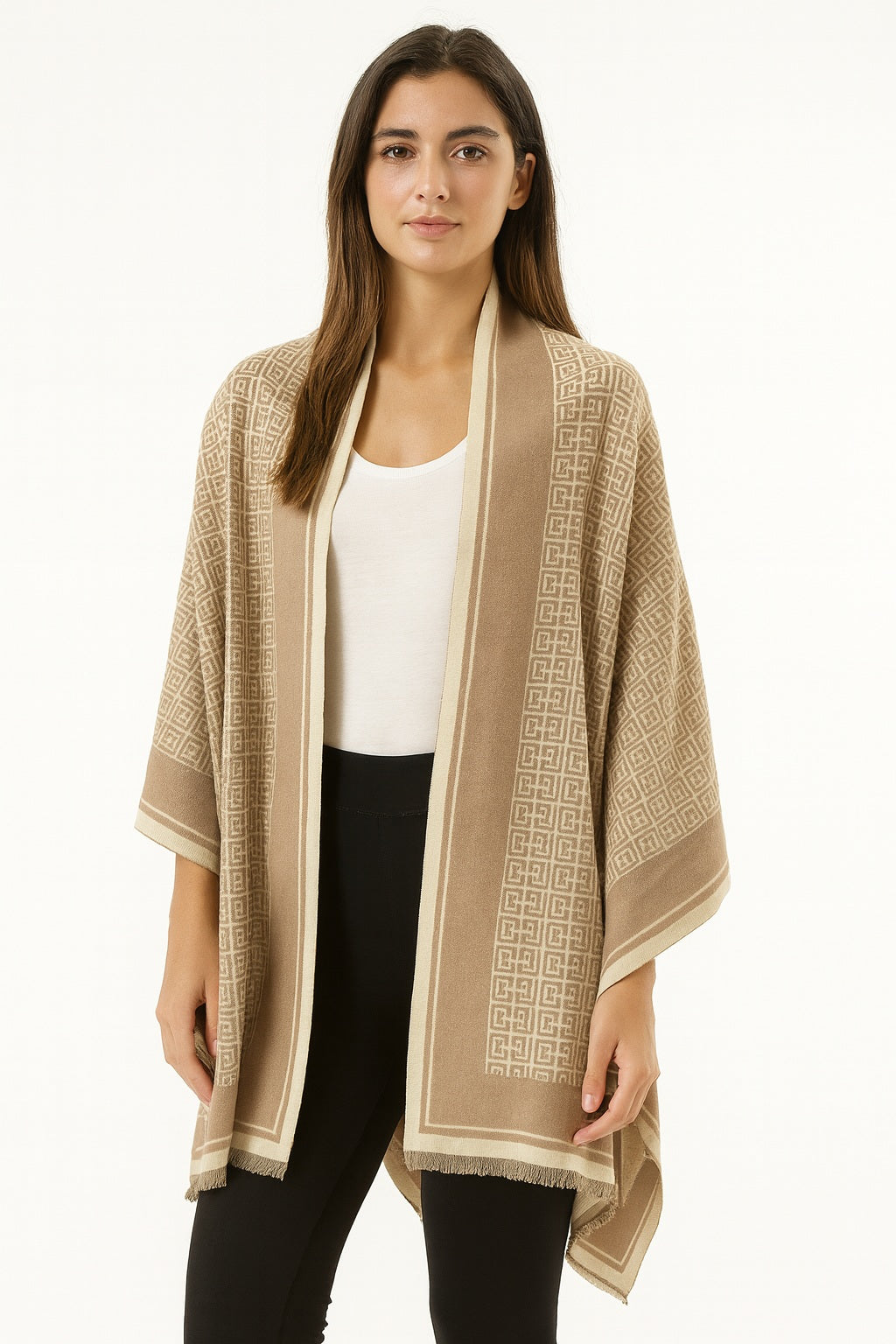 צעיף G חורפי - בז'