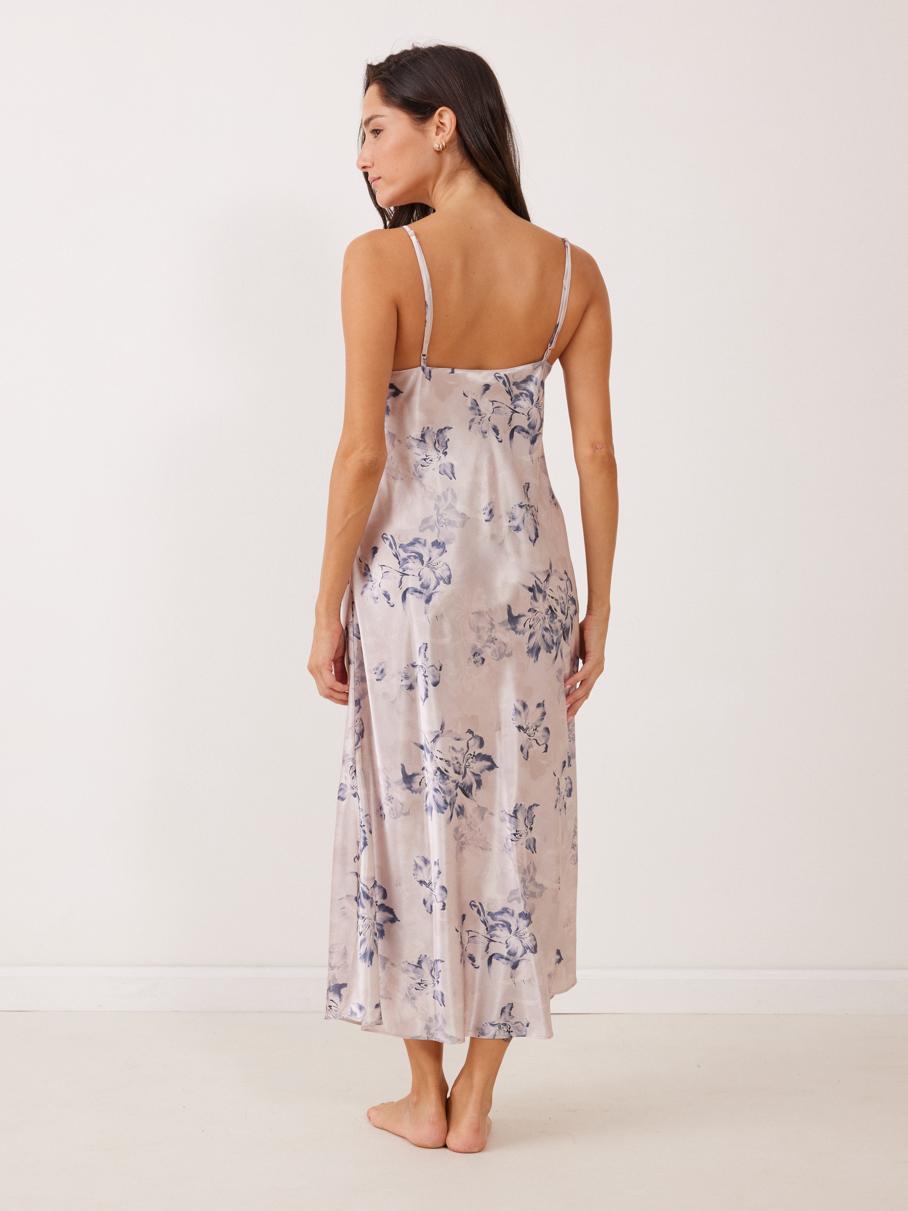 כותנת מקסי מודפס - ניוד