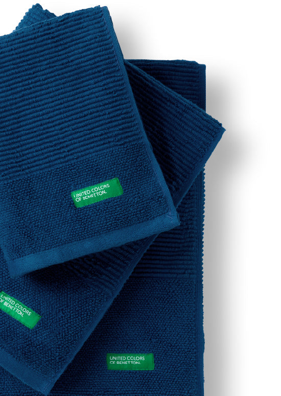 Benetton RIBS, מגבות גוף כותנה פרימיום - פטרול