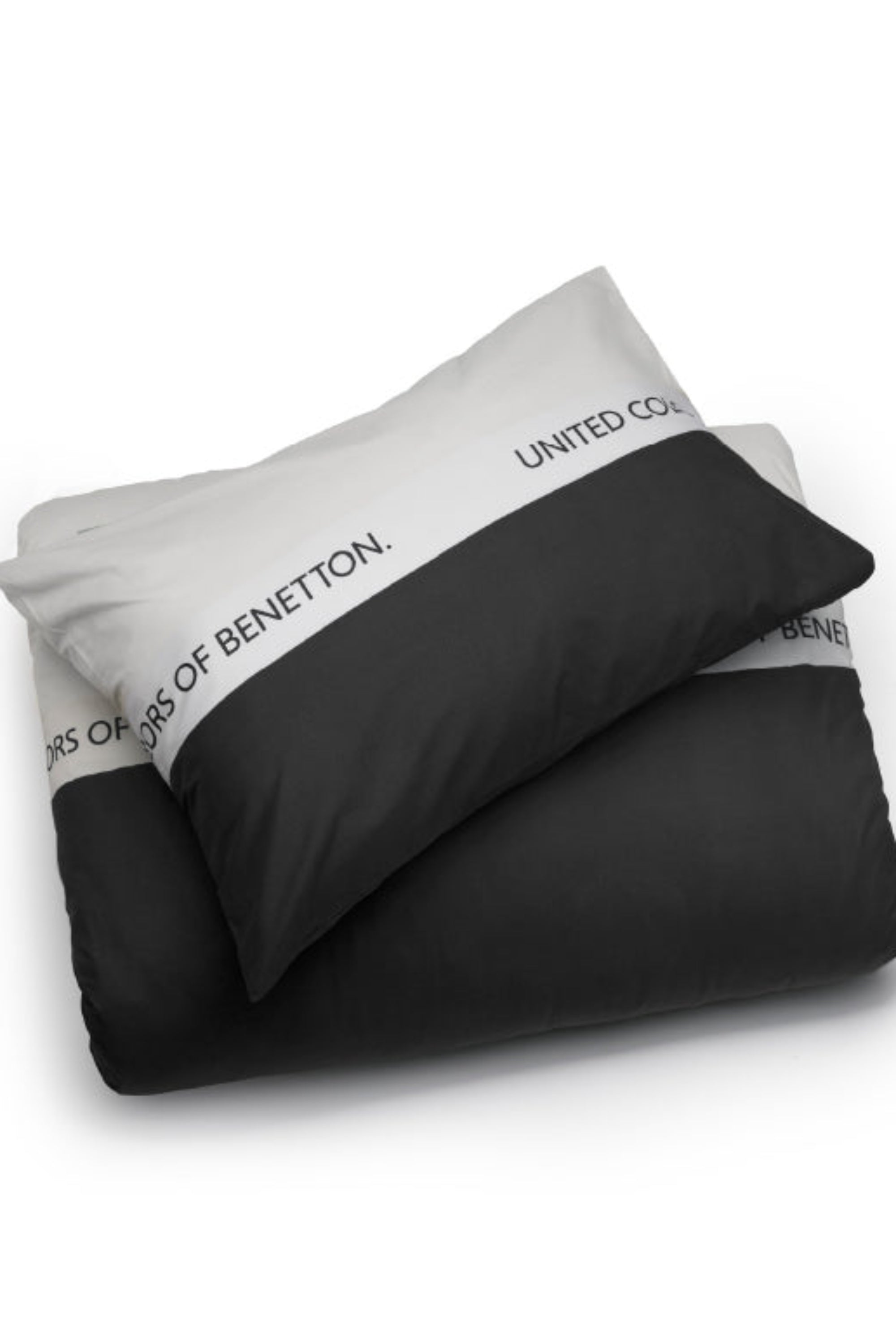 Exclusive Benetton , מצעים דו-צדדיים -שחור/לבן