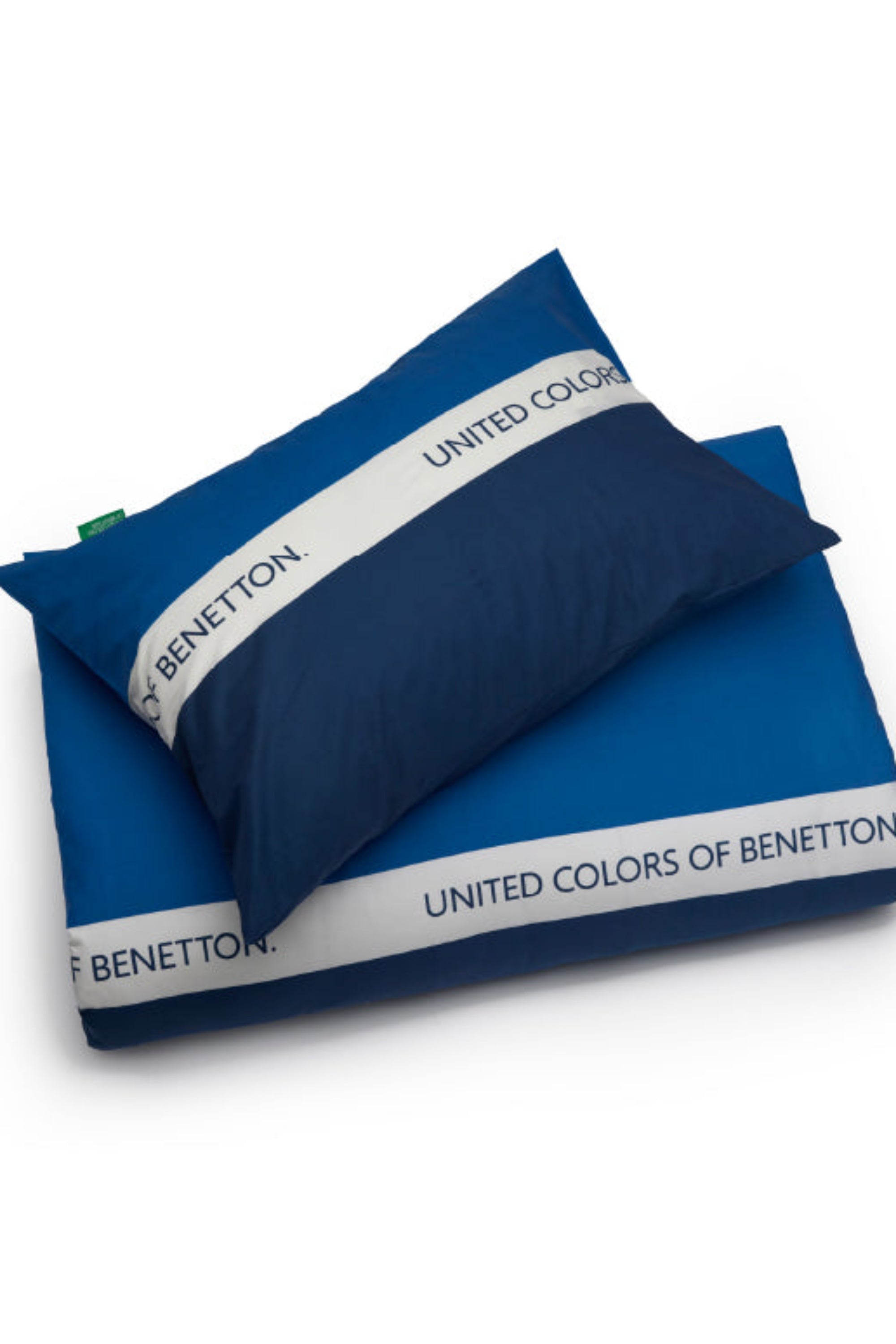 Exclusive Benetton , מצעים דו-צדדיים -נייבי/כחול