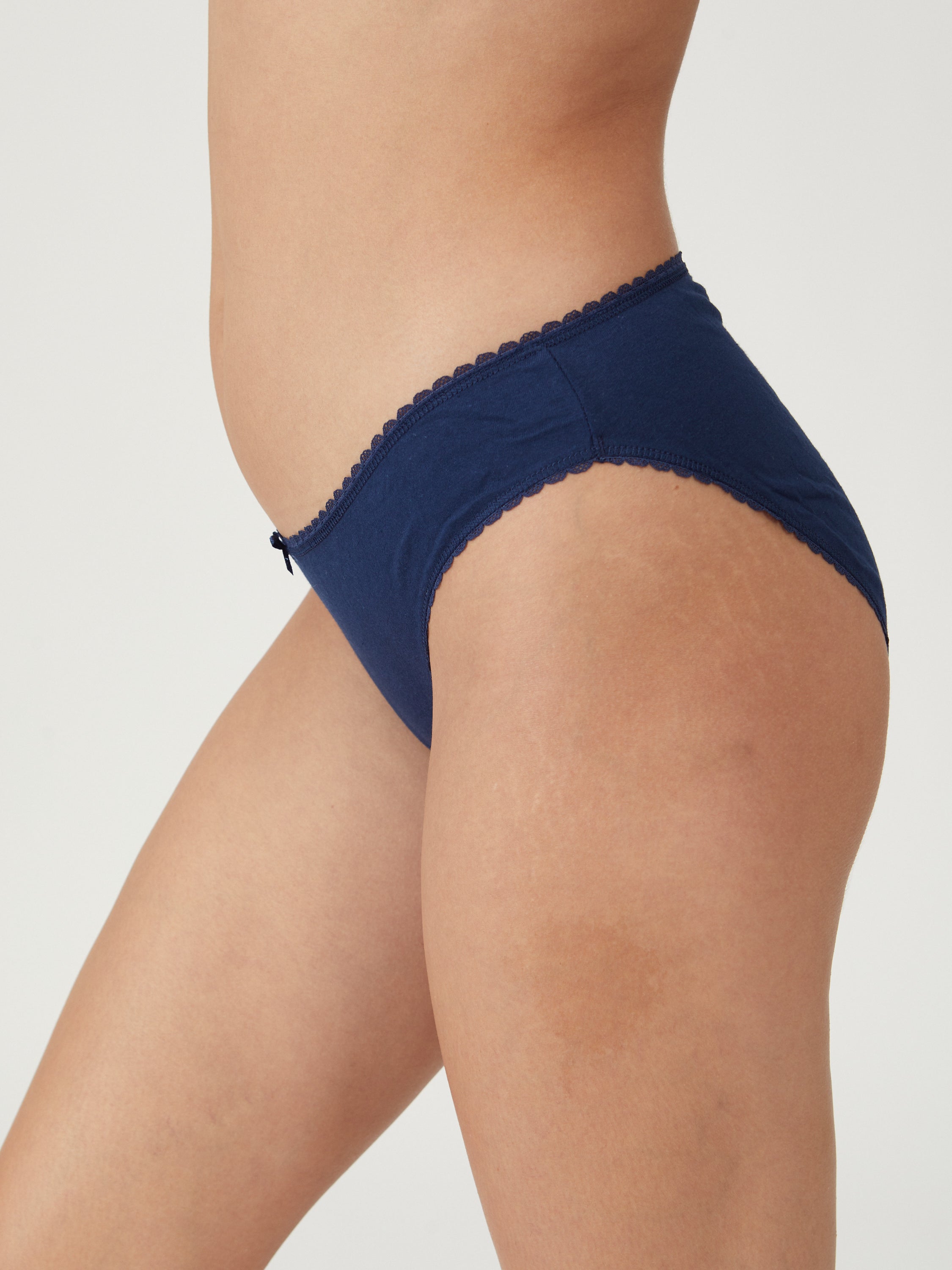 רביעיית תחתונים - כחול נייבי