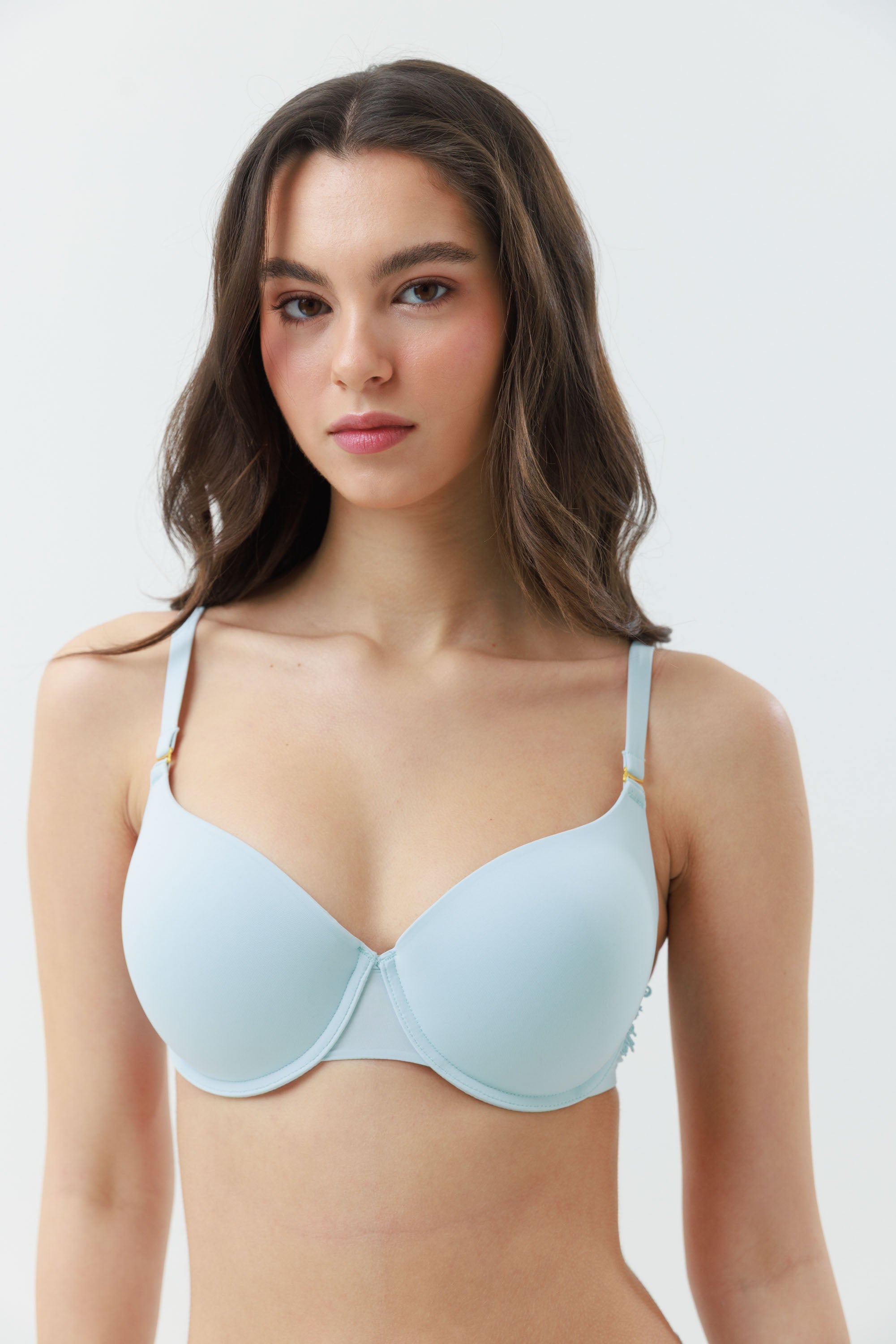 Memory Smart Bra חזיית ממורי פוש אפ  - תכלת