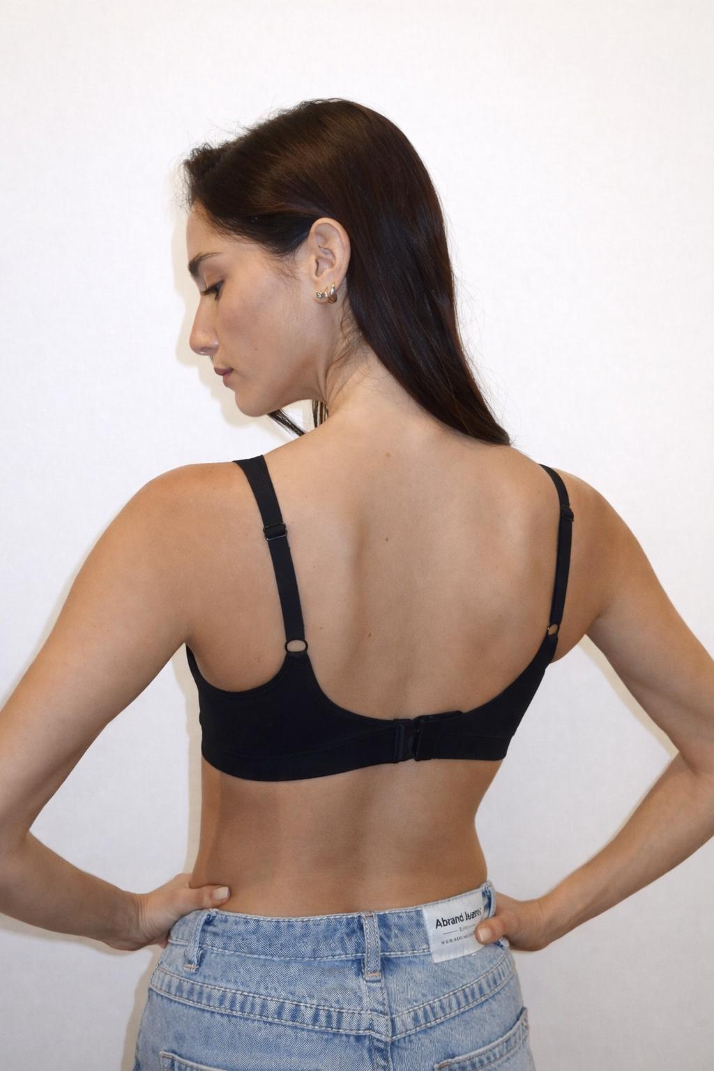 חזיית Ella Comfort Bra - שחור