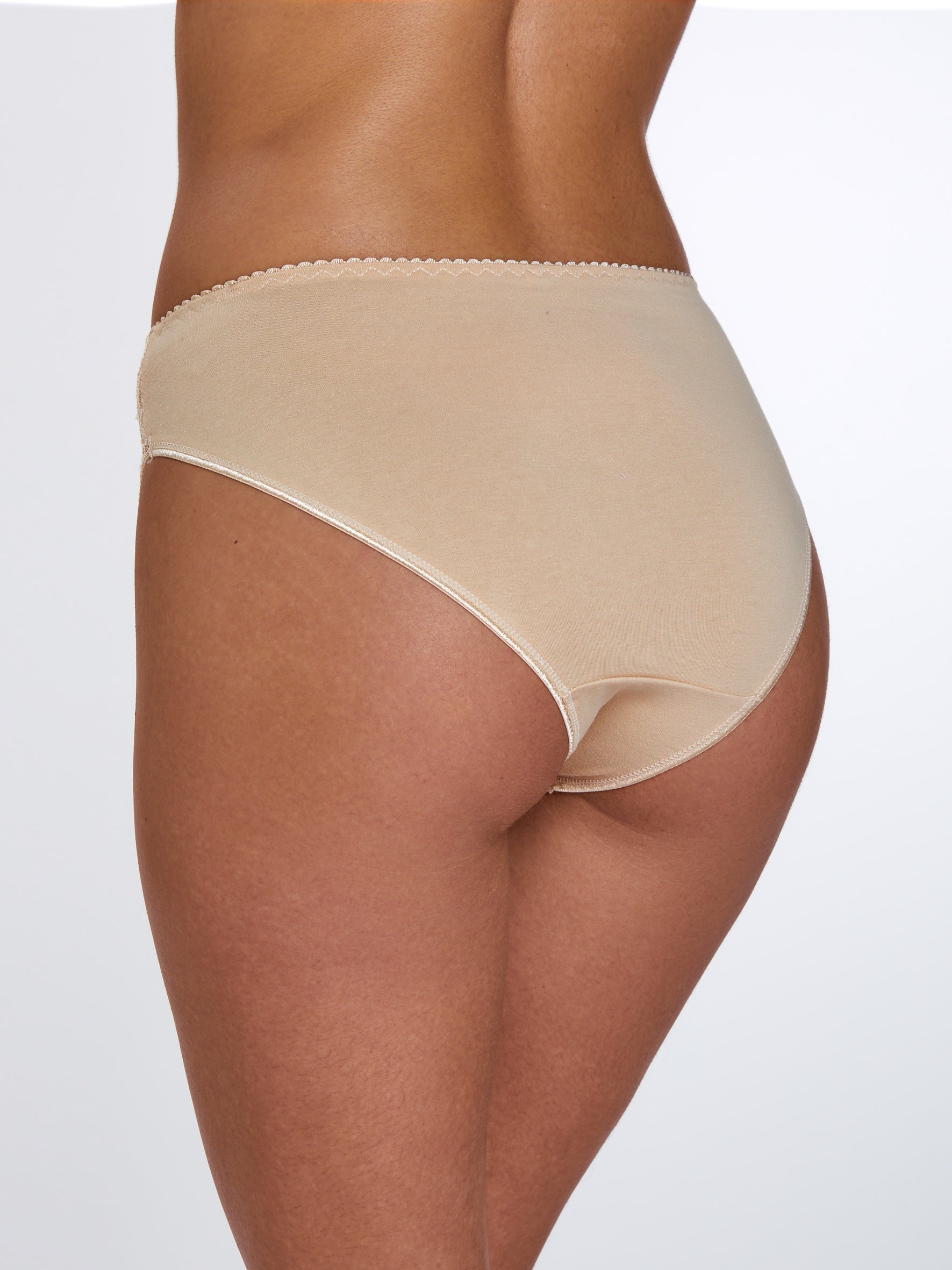 Brief cotton with Lace תחתון שלם